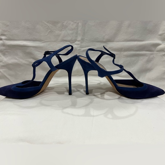 MANOLO BLAHNIK Blue Suede - Picture 3 of 8
